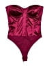 Lulus Burgundy Bodysuit Size XS - photo 1