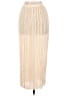 Compagnie Internationale Express 100% Polyester Ivory Formal Skirt Size L - photo 2