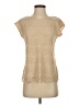 Faded Glory Tan Short Sleeve Top Size S - photo 1