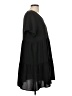 Lock & Love 100% Polyester Solid Black Casual Dress Size L - photo 4