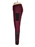 Pop Fit Color Block Burgundy Active Pants Size XL - photo 5