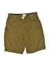 Old Navy 100% Cotton Solid Brown Khaki Shorts Size 10 - 12 - photo 1