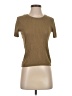 Zara Tan Short Sleeve Top Size S - photo 1