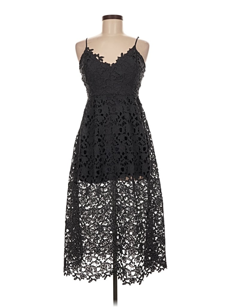 Pre-owned Astr Cocktail Dress In Black