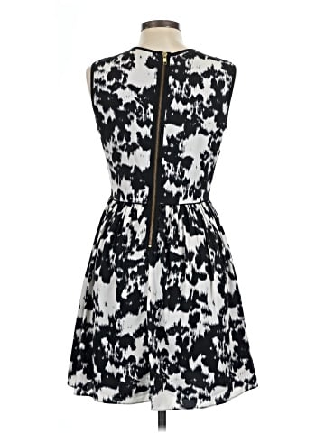Red Saks Fifth Avenue Cocktail Dress (view 2)