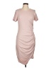 Gilli Solid Tan Casual Dress Size L - photo 1