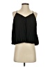Express 100% Polyester Black Sleeveless Blouse Size XS - photo 1