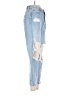 American Eagle Outfitters 100% Cotton Graphic Blue Jeans Size 0 X-Short - photo 4