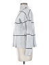 Tahari Checkered-gingham Silver Turtleneck Sweater Size S - photo 5