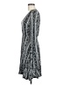 Express Print Silver Casual Dress Size S - photo 5