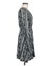 Express Print Silver Casual Dress Size S - photo 4