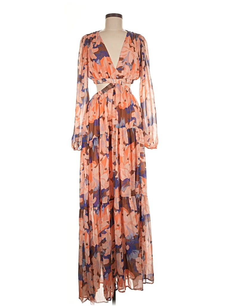 Pre-owned Astr Casual Dress In Orange