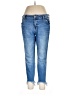 KANCAN JEANS Solid Blue Jeans Size 14 - photo 1