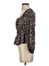 J.Crew 100% Viscose Black 3/4 Sleeve Blouse Size S - photo 5