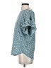L Love 100% Polyester Teal Short Sleeve Blouse Size S - photo 5