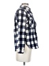 J.Crew Checkered-gingham Blue Long Sleeve Button-Down Shirt Size S - photo 4