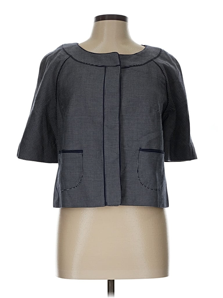 Pre-owned Ann Taylor Loft Jacket In Blue