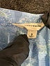 Lucky Brand Blue 3/4 Sleeve Blouse Size S - photo 7
