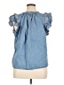 Gap 100% Cotton Blue Sleeveless Blouse Size XL - photo 2