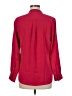 UNTUCKit 100% Polyester Red Long Sleeve Blouse Size 6 - photo 2