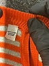 Charlie & Robin Stripes Orange Pullover Sweater Size S - photo 8