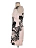 Connected Apparel Graphic Pink Cocktail Dress Size 4 (petite) - photo 5