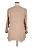 New Directions 100% Rayon Tan Long Sleeve Blouse Size XL - photo 2