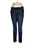 Old Navy Solid Blue Jeans Size 16s - photo 1