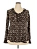 Unbranded Black Long Sleeve Blouse Size 2X - photo 1