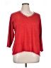 Cathy Daniels 100% Acrylic Red Pullover Sweater Size 1X - photo 1