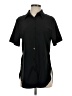 Unbranded 100% Polyester Black Short Sleeve Blouse Size S - photo 1