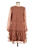 Express 100% Polyester Brown Casual Dress Size M - photo 1