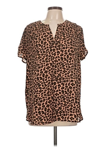 Pleione Short Sleeve Blouse (view 1)