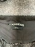 Express Chevron-herringbone Gray Dress Pants Size 8L - photo 4