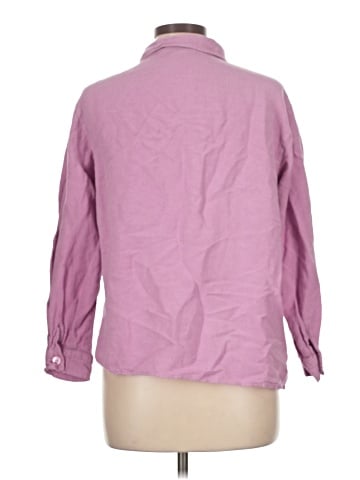 Dialogue Long Sleeve Button-Down Shirt (view 2)