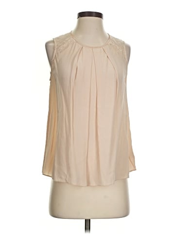 Cynthia Rowley Sleeveless Silk Top (view 1)