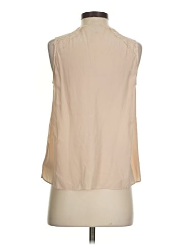 Cynthia Rowley Sleeveless Silk Top (view 2)