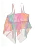 Shein Tie-dye Pink Swimsuit Top Size 1X - photo 2