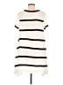 Elliatt 100% Polyester Stripes Ivory Casual Dress Size M - photo 2