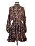 Rhode 100% Viscose Print Blue Casual Dress Size S - photo 1