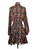 Rhode 100% Viscose Print Blue Casual Dress Size S - photo 2