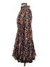 Rhode 100% Viscose Print Blue Casual Dress Size S - photo 5