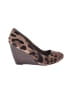 Nine West Animal Print Brown Tan Flats Size 6 1/2 - photo 1