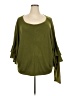 Unbranded Green Long Sleeve Top Size 3X - photo 1