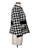 Nanette Lepore 100% Wool Houndstooth Black Wool Blazer Size 4 - photo 4