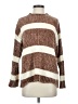 Hyfve 100% Polyester Stripes Brown Pullover Sweater Size M - photo 1