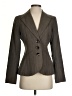 Merona 100% Polyester Gray Blazer Size 2 - photo 1