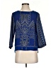 Kenar 100% Polyester Blue 3/4 Sleeve Blouse Size XS - photo 1