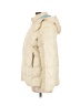 Gap 100% Nylon Solid Ivory Snow Jacket Size L - photo 5