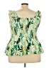 Torrid Green Sleeveless Blouse Size 5X Plus (5) - photo 2